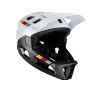 Casco leatt enduro 2 0 con sottogola rimovibile bianco