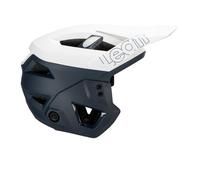 Leatt Casco MTB Enduro 3.0 con mentoniera removibile Bianco S Uomo - 1025104540