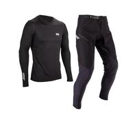 Leatt Completo MTB 1.0 confortevole traspirante Nero L Uomo - 5025104883