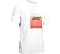 Leatt Core S25, maglietta unisex S unisex Bianco/Arancione/Rosso/Blu