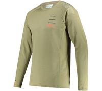 Leatt DBX 5.0 MTB LS Maglia da bicicletta, verde, taglia M per maschi