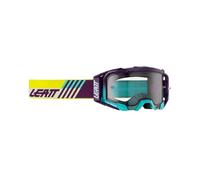 Leatt Velocity 5.5 Aqua Light Occhiali da motocross, porpora-giallo per maschi