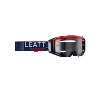 Leatt Velocity 5.5 Light Occhiali da motocross, rosso-blu per maschi