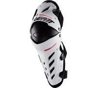 Leatt Dual Axis Protezioni per ginocchia e stinchi giovanili, bianco