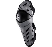 Leatt Dual Axis Protezioni per ginocchia e stinchi, grigio, Taglia L/XL