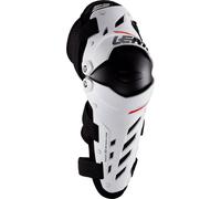 Leatt Dual Axis, protezioni per le ginocchia S/M male Bianco/Nero