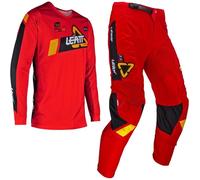 LEATT - Equipaggiamento completo Kit 3.5 Junior Rosso 2024 Nero,Rosso L