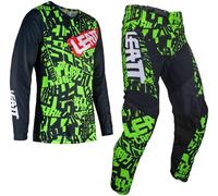LEATT - Equipaggiamento completo Kit 3.5 Lime 2024 Nero,Verde XS