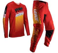 LEATT - Equipaggiamento completo Kit Moto 3.5 Rosso 2025 Rosso M