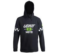 Felpa con Cappuccio Leatt 5.5 V.27 ThermaFlow Speed BlackS Speed Black