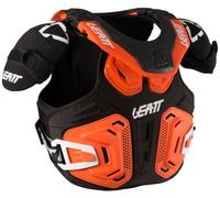 Leatt Fusion 2.0 S18, bambini di gilet di protezione L/XL male Nero/Arancione