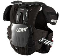 Leatt Fusion 2.0 Gilet protettivo per bambini, nero, taglia 2XL