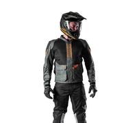 Leatt ADV FlowTour 4.5 Short Giacca tessile da motocicletta, taglia 2XL per maschi