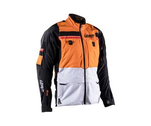 LEATT Giacca ADV Rally 7.5 HydraDri #L/US42/EU52 Arancione/Grigio - 5026002652