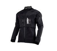 Leatt 4.5 HydraDri, giacca tessile impermeabile M male Nero