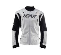 Leatt 4.5 Lite Giacca da motocross impermeabile, nero-grigio-rosso, taglia XL