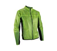 Giacca antipioggia leatt racecover verde lime
