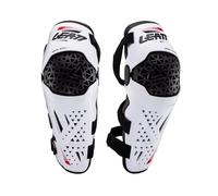 Leatt Dual Axis Pro, protezioni per le ginocchia S/M male Bianco/Nero