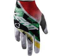 Leatt GPX 1.5 GripR Leopard Guanti, bianco-verde, taglia 2XL per maschi