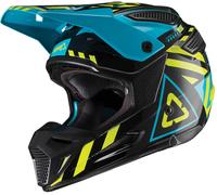 Leatt GPX 5.5 Composite V19.1 Casco Motocross, nero-verde, taglia L per maschi