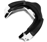 Leatt GPX Race Parte posteriore del tutore del collo, nero-bianco, taglia S M