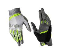 Leatt ADV X-Flow 5.5 Short, guanti M male Grigio/Nero/Giallo Fluo