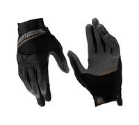 Leatt Adventure X-Flow 5.5 Short, guanti S male Nero/Grigio Scuro/Oro