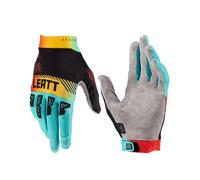 Leatt 2.5 X-Flow Contrast Guanti motocross, nero-blu-giallo, taglia S per maschi