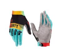 Leatt 2.5 X-Flow Contrast Guanti motocross, nero-blu-giallo, taglia XL per maschi