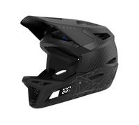 LEATT HELMET MTB GRAVITY 6.0 CARBON V23 STEALTH #L 59-60 Nero L - 1023013552