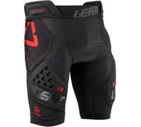 Leatt Impact 3DF 5.0 Pantaloncini da protezione motocross, nero, Taglia S
