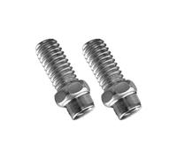 LEATT Kit 40 Pin per Pedali Flat 8mm | Acciaio Argento | Taglia Uni. 9025100830