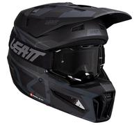 LEATT KIT CASCO MX CON MASCHERA MOTO 3.5 V25 BLACK