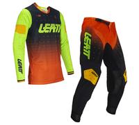 Leatt Kit Completo Maglia Pantaloni 2024 MX Citrus 4.5 Lite Arancione