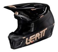 Leatt 9.5 Carbon+velocity 6.5 Iriz Off-road Helmet Kit Nero XS