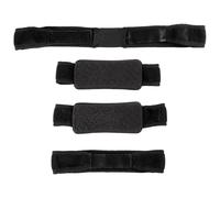 Leatt 4018663060 Set Strap di Ricambio Ginocchiera, Unisex - Adulto, Black, S