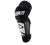 Leatt 3DF Hybrid EXT Guardia Motocross Knee/Shin, bianco, taglia 2XL