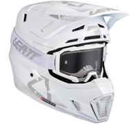 Leatt 7.5 White, casco da motocross XL female Bianco/Grigio