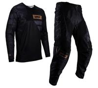 Leatt 3.5 Ride Kit Mosaic 2025 Set Maglia e Pantaloni Motocross, nero-marrone, taglia S per maschi