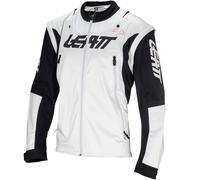 Leatt 4.5 Lite Giacca da motocross impermeabile, nero-grigio-rosso, taglia XL