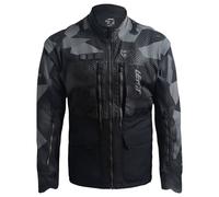 Leatt Moto 5.5 V27 Camo Giacca Enduro, nero/grigio, Taglia XL