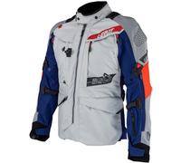 Leatt ADV MultiTour 7.5, giacca tessile impermeabile S male Grigio/Blu/Rosso