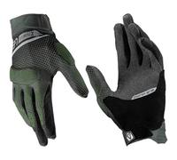 Leatt ADV X-Flow 5.5 Short Guanti da moto, nero-verde, taglia L per maschi