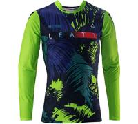 Leatt 5.5 UltraWeld S24 Jungle, maglia L male Nero/Verde/Blu