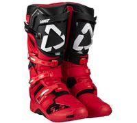 Leatt 5.5 FlexLock Stivali motocross, nero-rosso, taglia 42