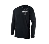 Leatt Maglia 4.5 Windblock Nera Motocross Enduro Fuoristrada ATV Quad
