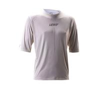 Leatt Gravity 4.0 Short Sleeve Jersey Bianco S Uomo Cream White