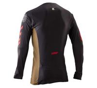 Maglia a maniche lunghe Leatt Gravity 5.0 Marron