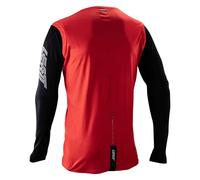 Leatt Maglia Tecnica MTB Manica Lunga Gravity 8.0 | Rosso | Xl/us44/eu54