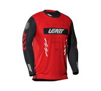 Leatt Maglia Bambino Tecnica MTB Gravity 4.0 Manica Lunga - per Enduro e Downhill | Rosso | S/eu120/130cm